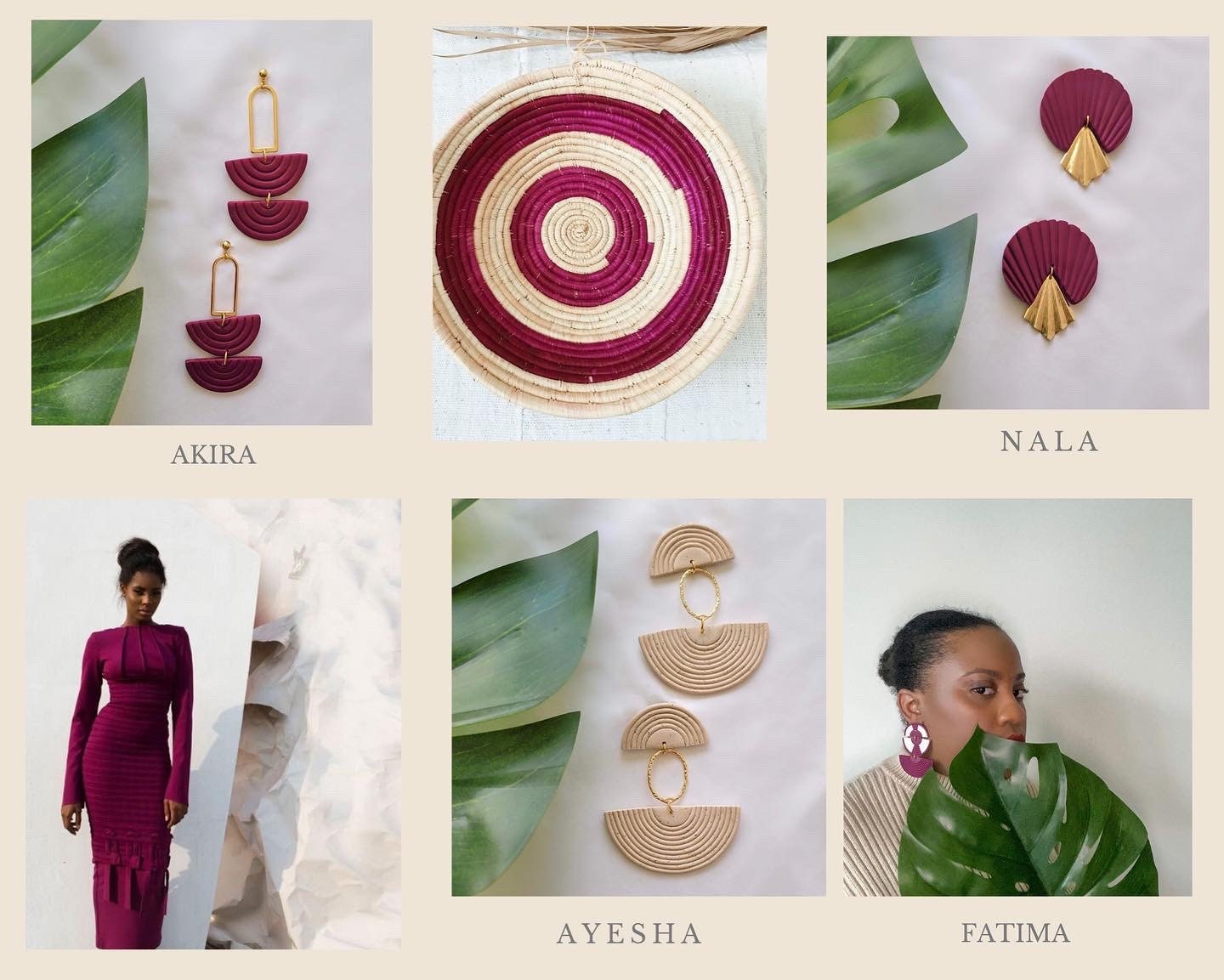 Ayesha Polymer Clay Earring| Trendy Earring | Statement Earring| Lightweight