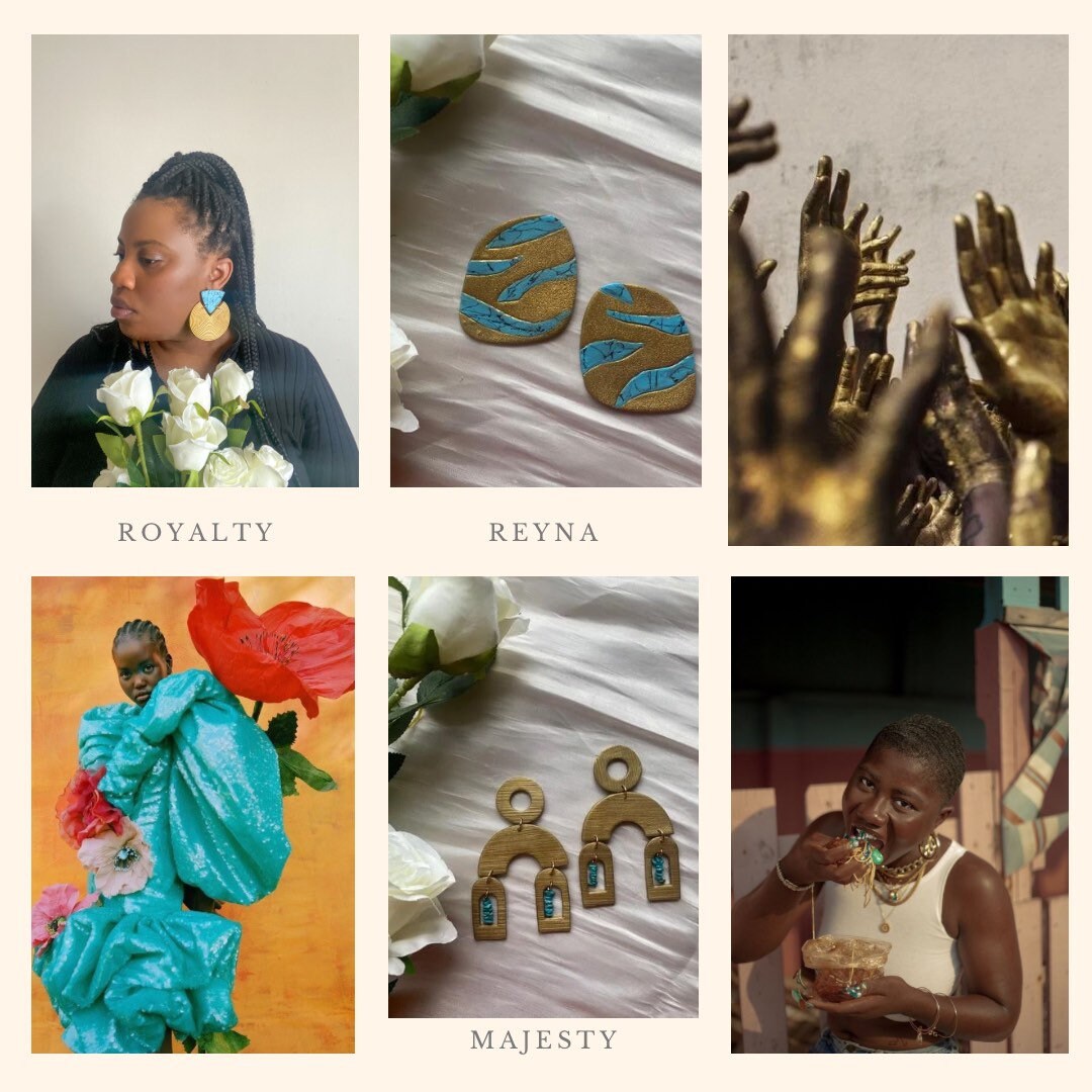 Majesty Polymer Clay Earring| Trendy Earring | Statement Earring| Lightweight