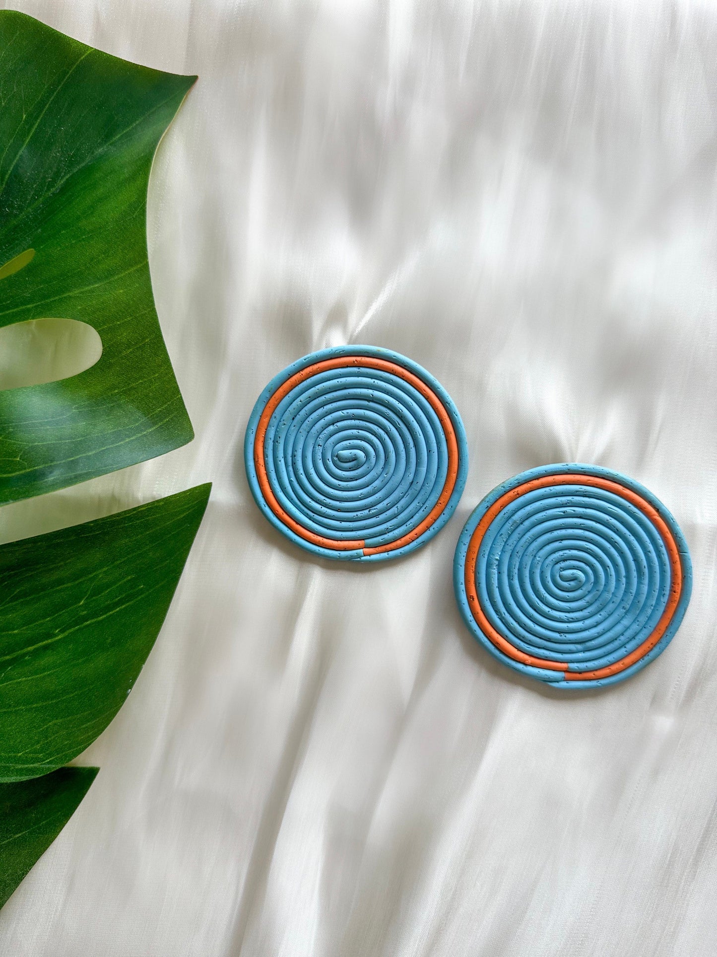 Bolga Polymer Clay Earring| Trendy Earring | Statement Earring| Lightweight