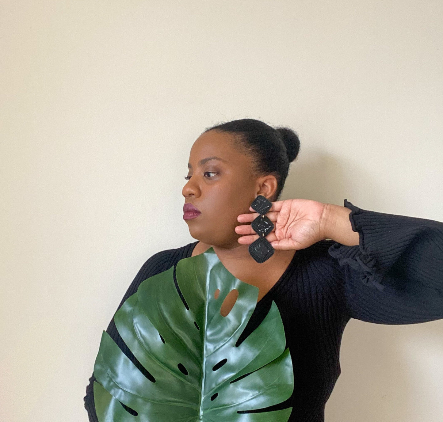 Win Polymer Clay Earring| Trendy Earring | Statement Earring| Lightweight