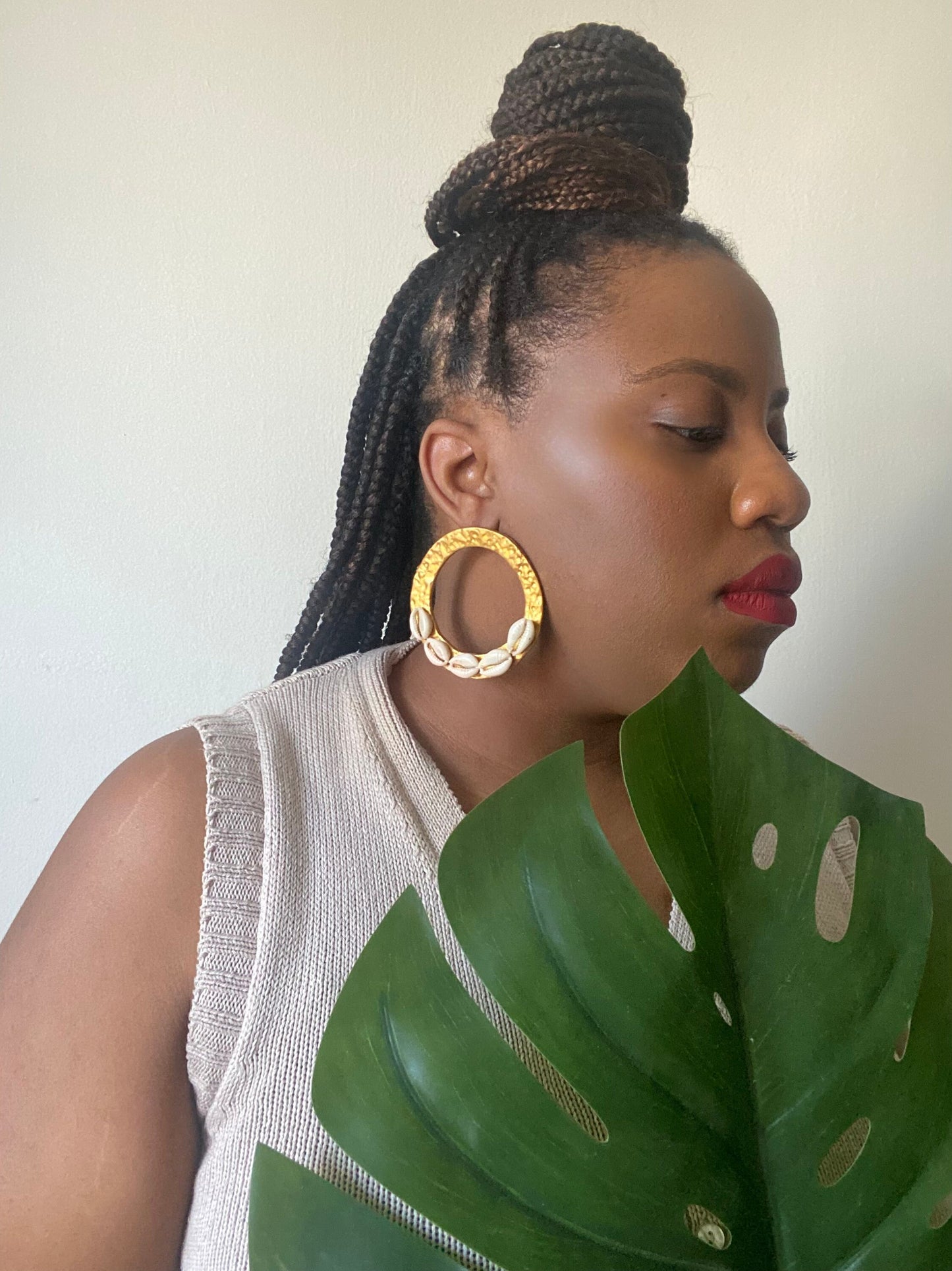 Oia Polymer Clay Earring| Trendy Earring | Statement Earring| Lightweight