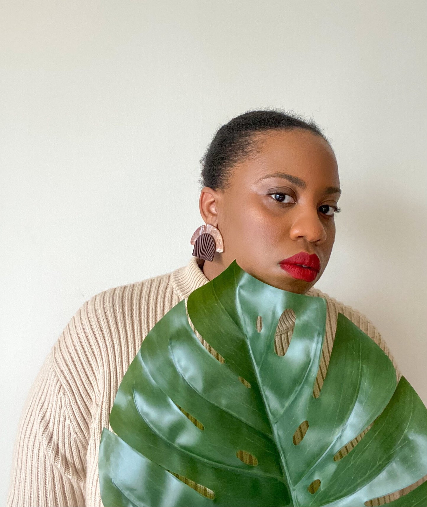 Rise Polymer Clay Earring| Trendy Earring | Statement Earring| Lightweight