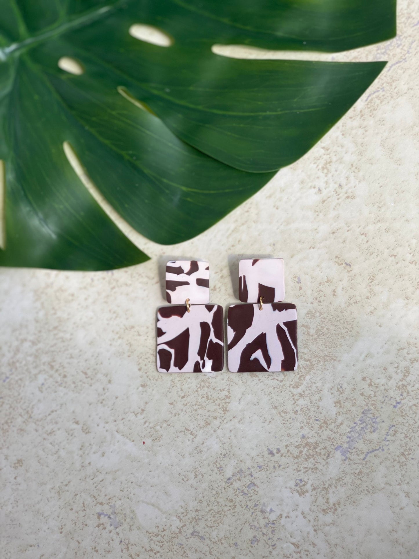 Destiny Polymer Clay Earring |Trendy Earring | Statement Earring| Lightweight