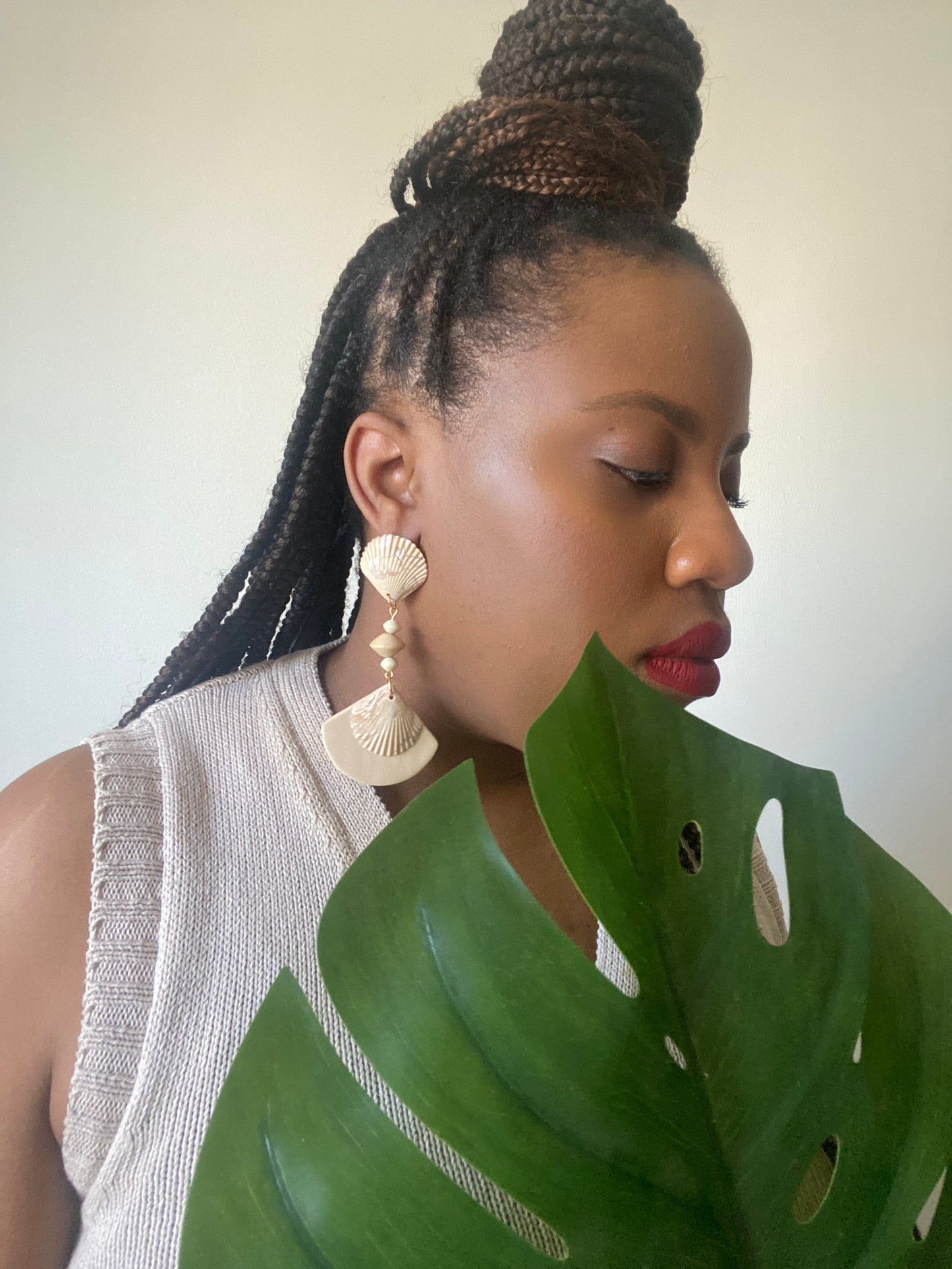 Kamari Polymer Clay Earring| Trendy Earring | Statement Earring| Lightweight