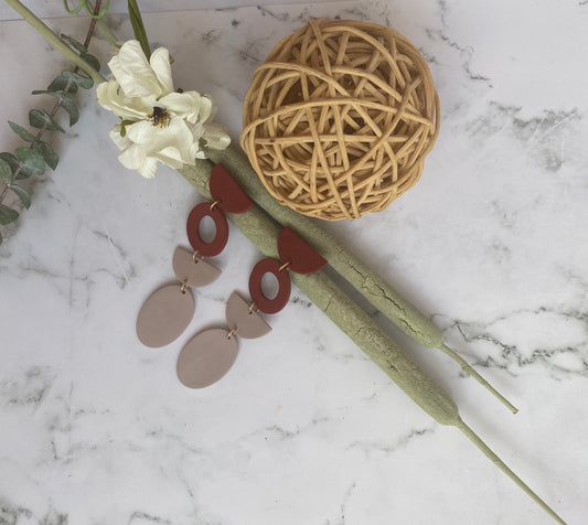 Nena| Polymer Clay Earring