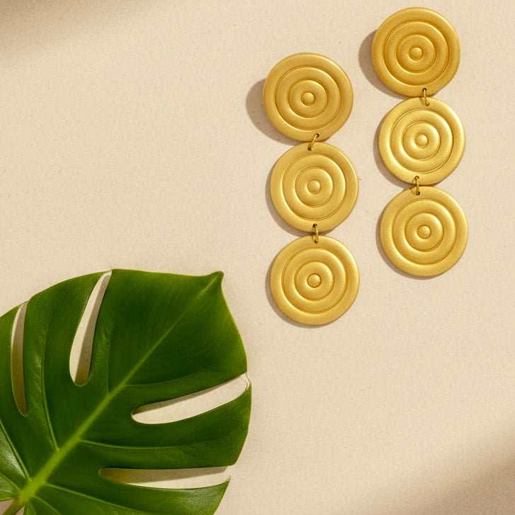 Badu Polymer Clay Earring| Trendy Earring | Statement Earring| Lightweight