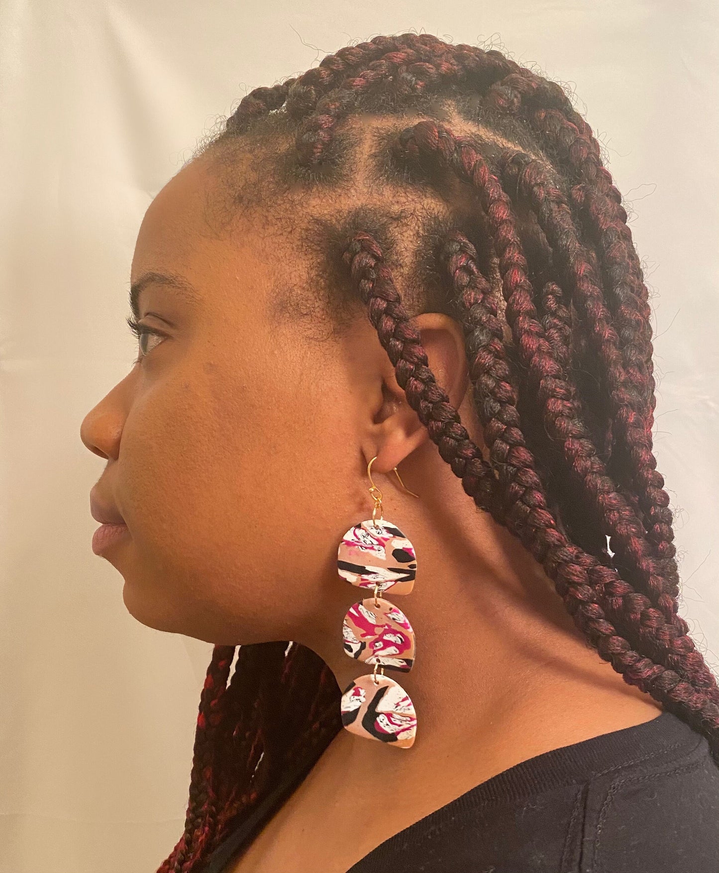 Tash| Polymer Clay Earring