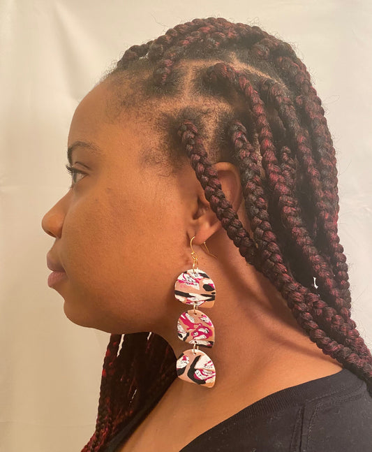 Tash| Polymer Clay Earring