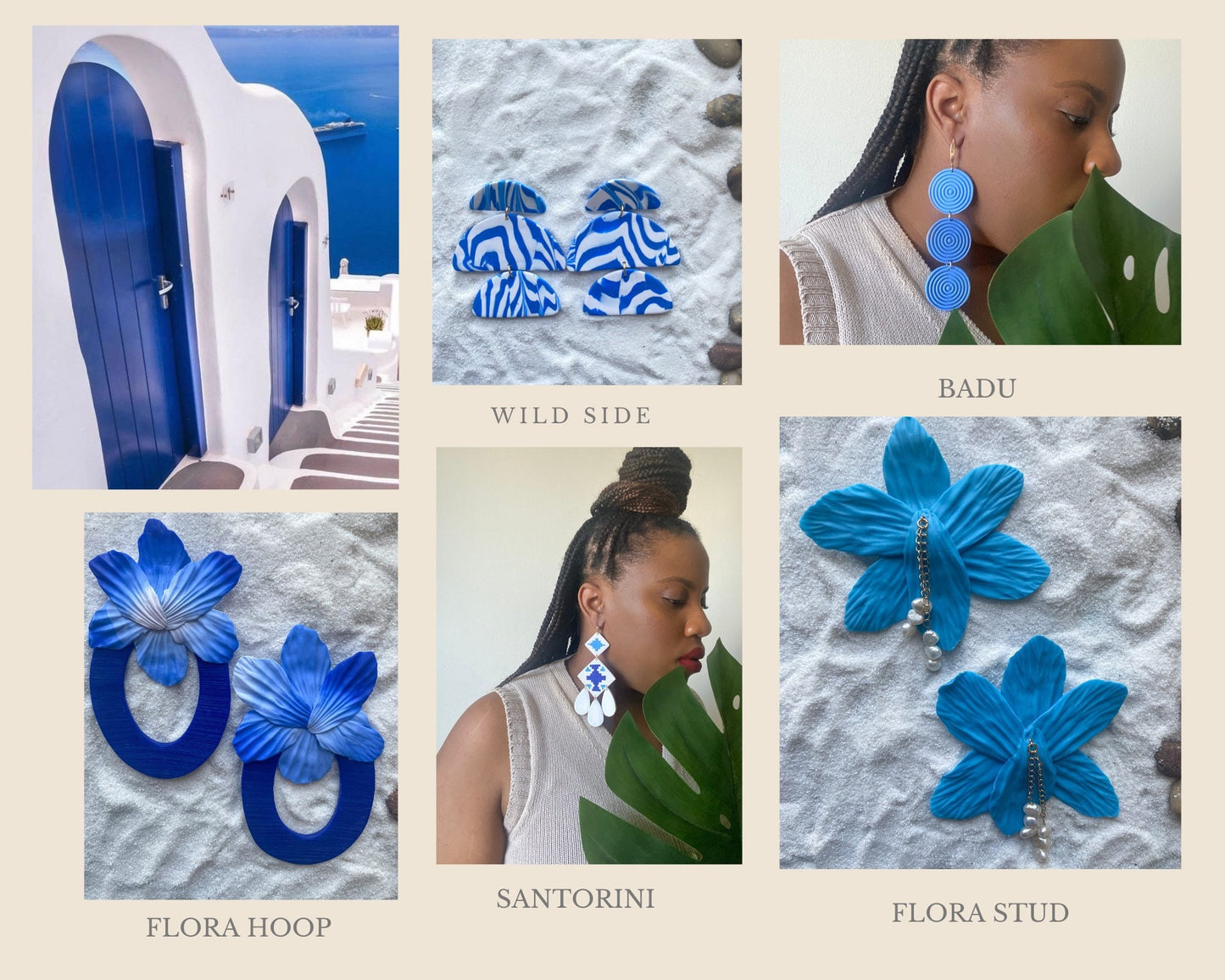 Wild Side |Polymer Clay Earring |Trendy Earring | Statement Earring| Lightweight