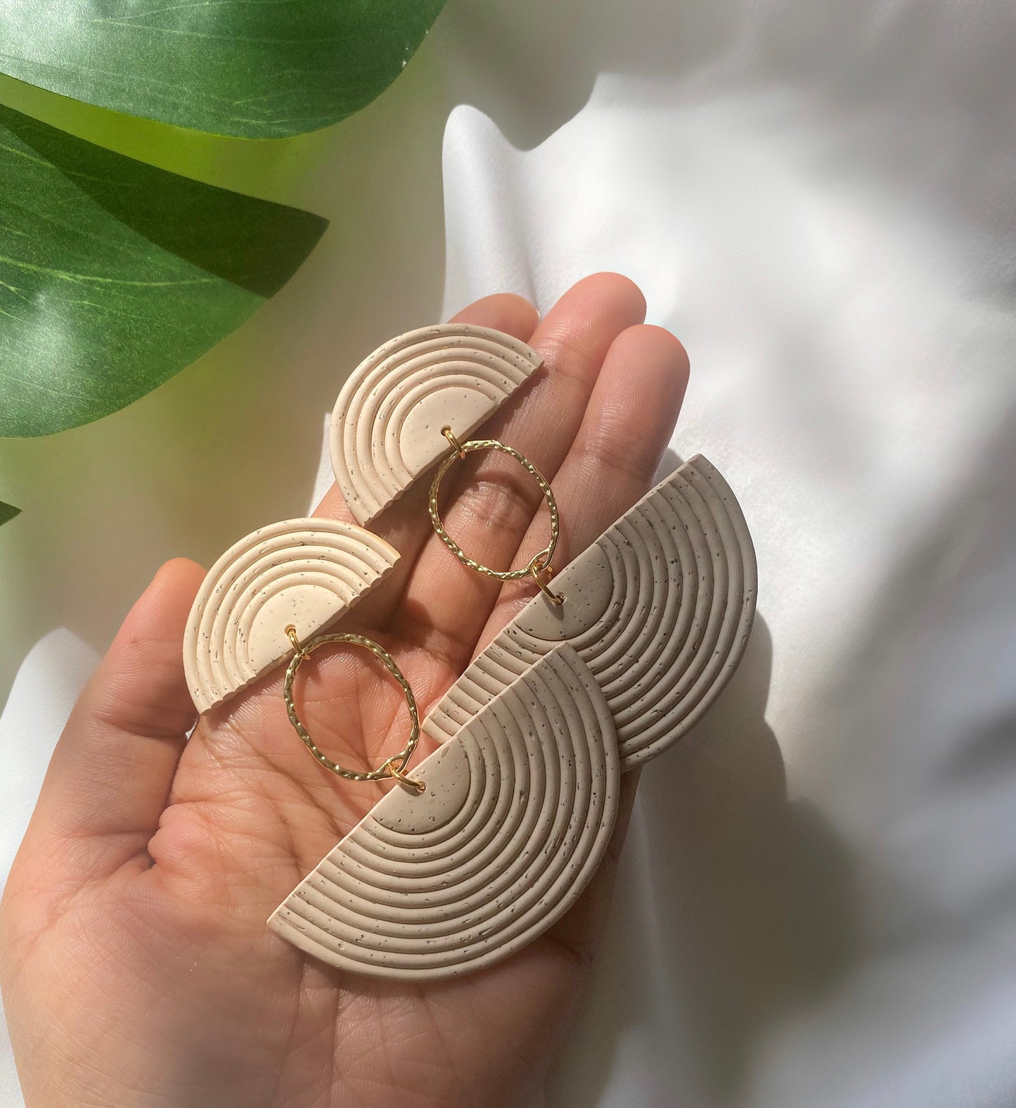 Ayesha Polymer Clay Earring| Trendy Earring | Statement Earring| Lightweight