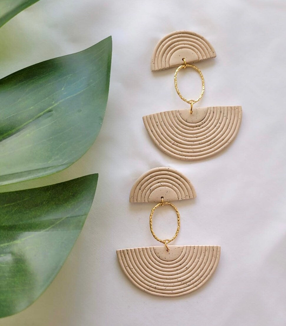 Ayesha Polymer Clay Earring| Trendy Earring | Statement Earring| Lightweight