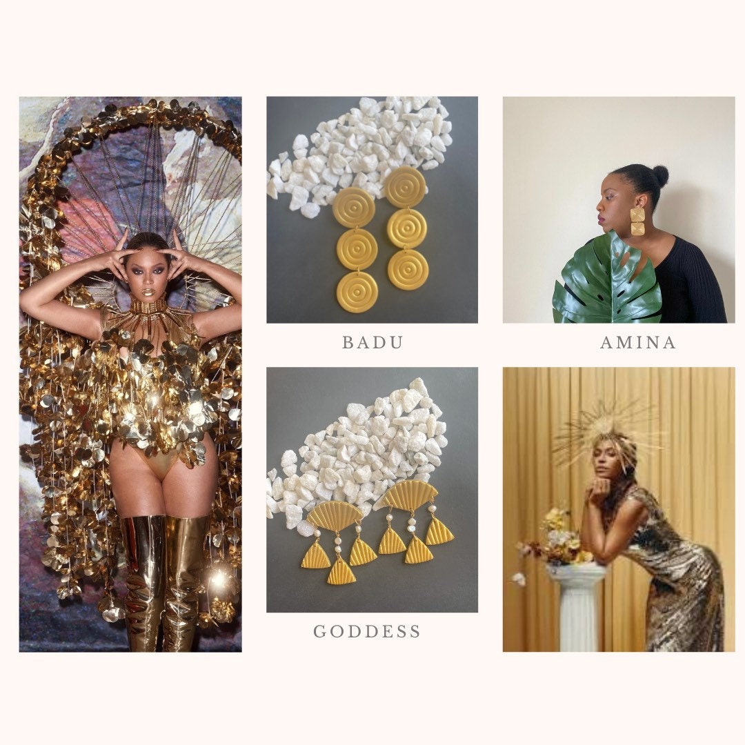 Badu Polymer Clay Earring| Trendy Earring | Statement Earring| Lightweight