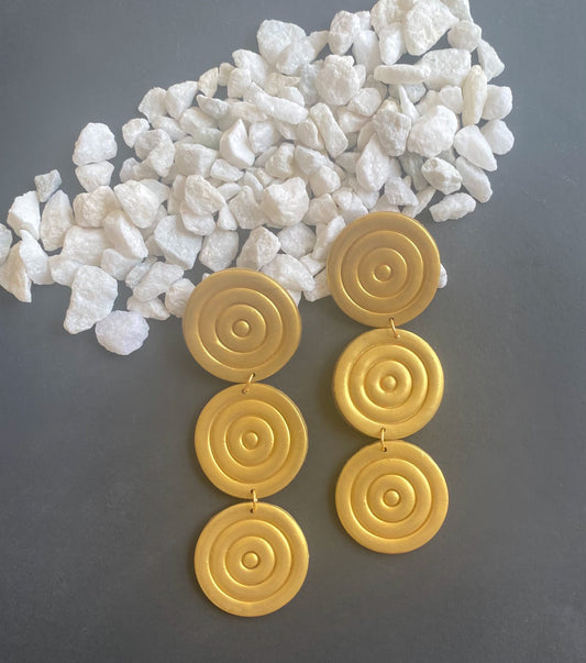 Badu Polymer Clay Earring| Trendy Earring | Statement Earring| Lightweight