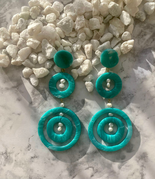 Diva Polymer Clay Earring| Trendy Earring | Statement Earring| Lightweight