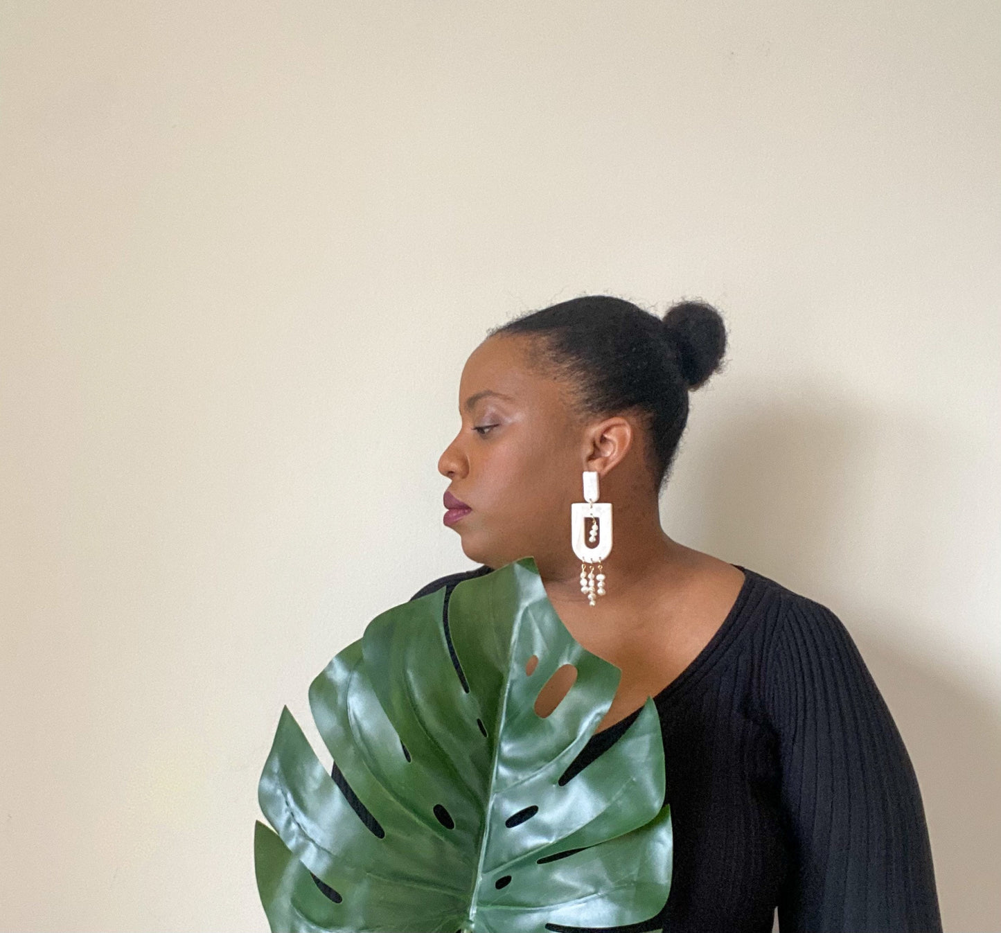 Chandy Polymer Clay Earring| Trendy Earring | Statement Earring| Lightweight