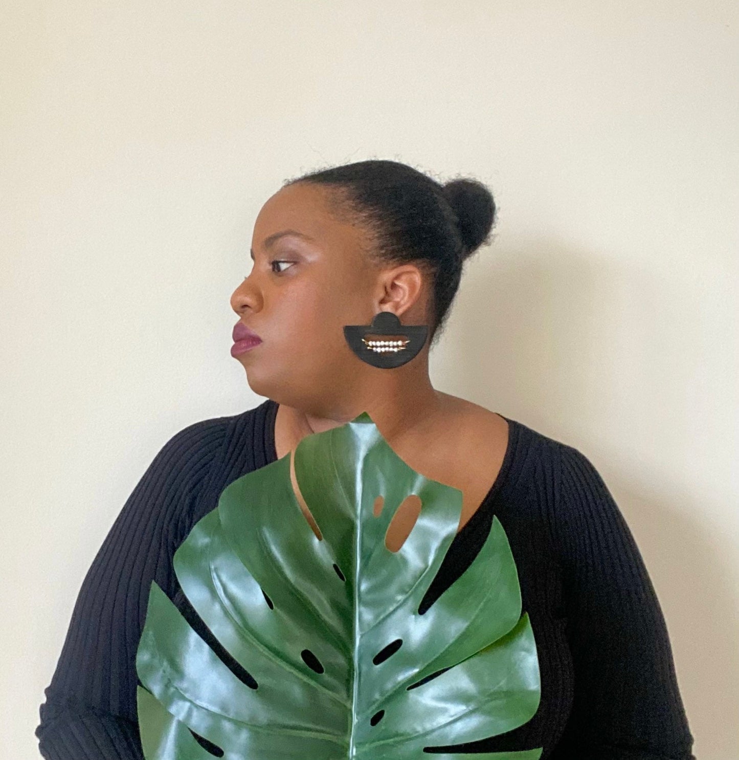 Ophelia Polymer Clay Earring| Trendy Earring | Statement Earring| Lightweight