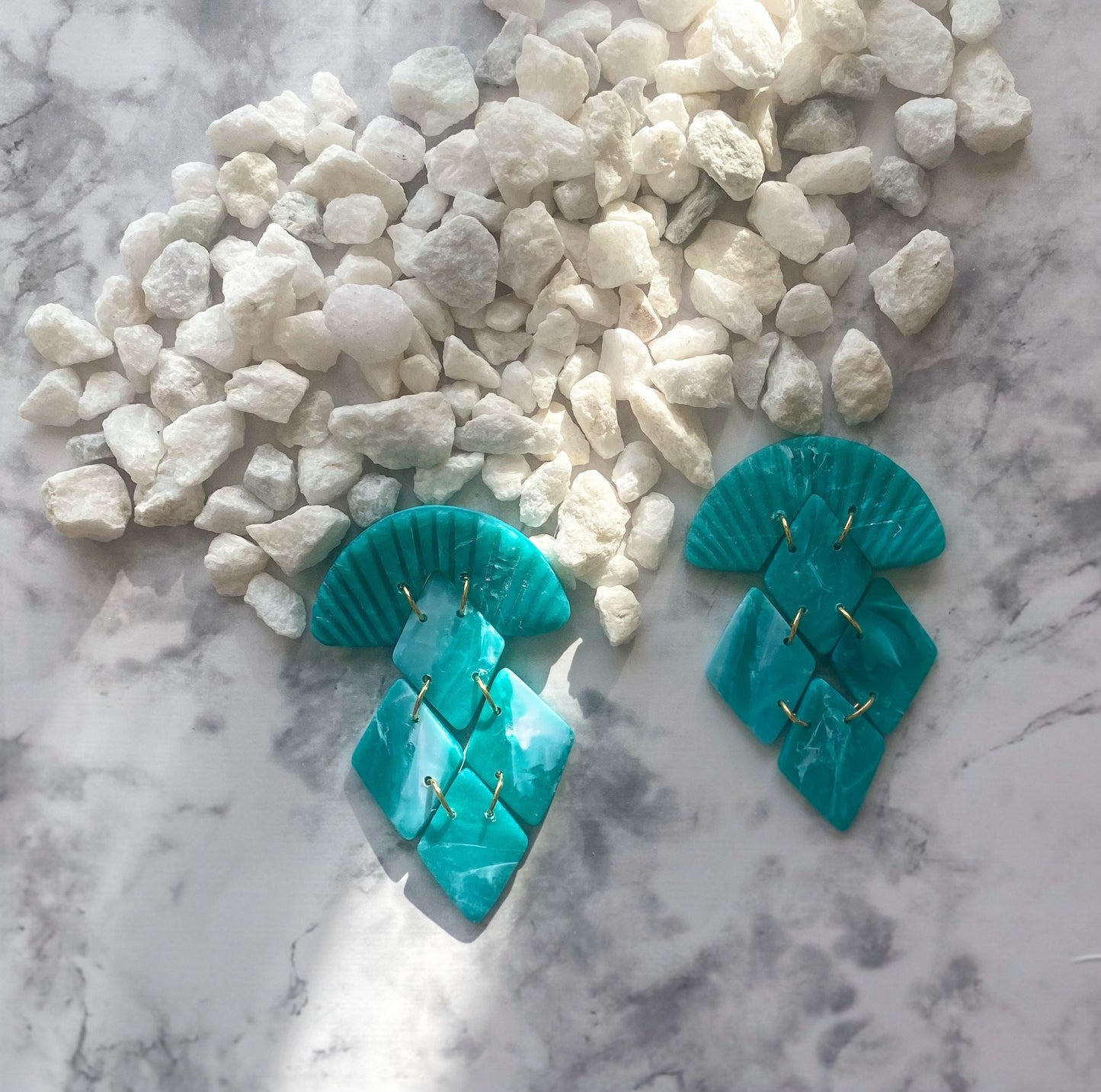 Giselle Polymer Clay Earring| Trendy Earring | Statement Earring| Lightweight