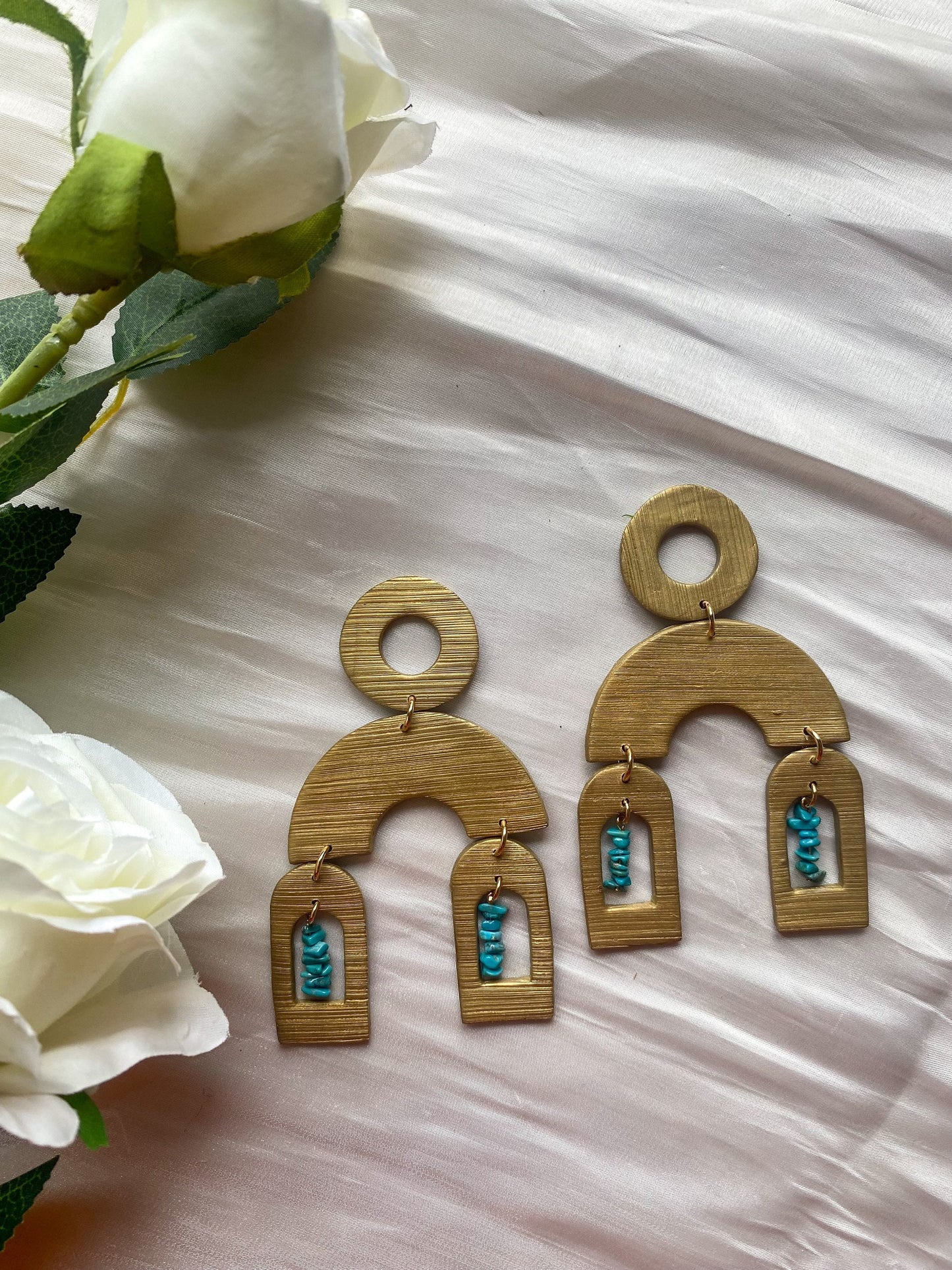 Majesty Polymer Clay Earring| Trendy Earring | Statement Earring| Lightweight