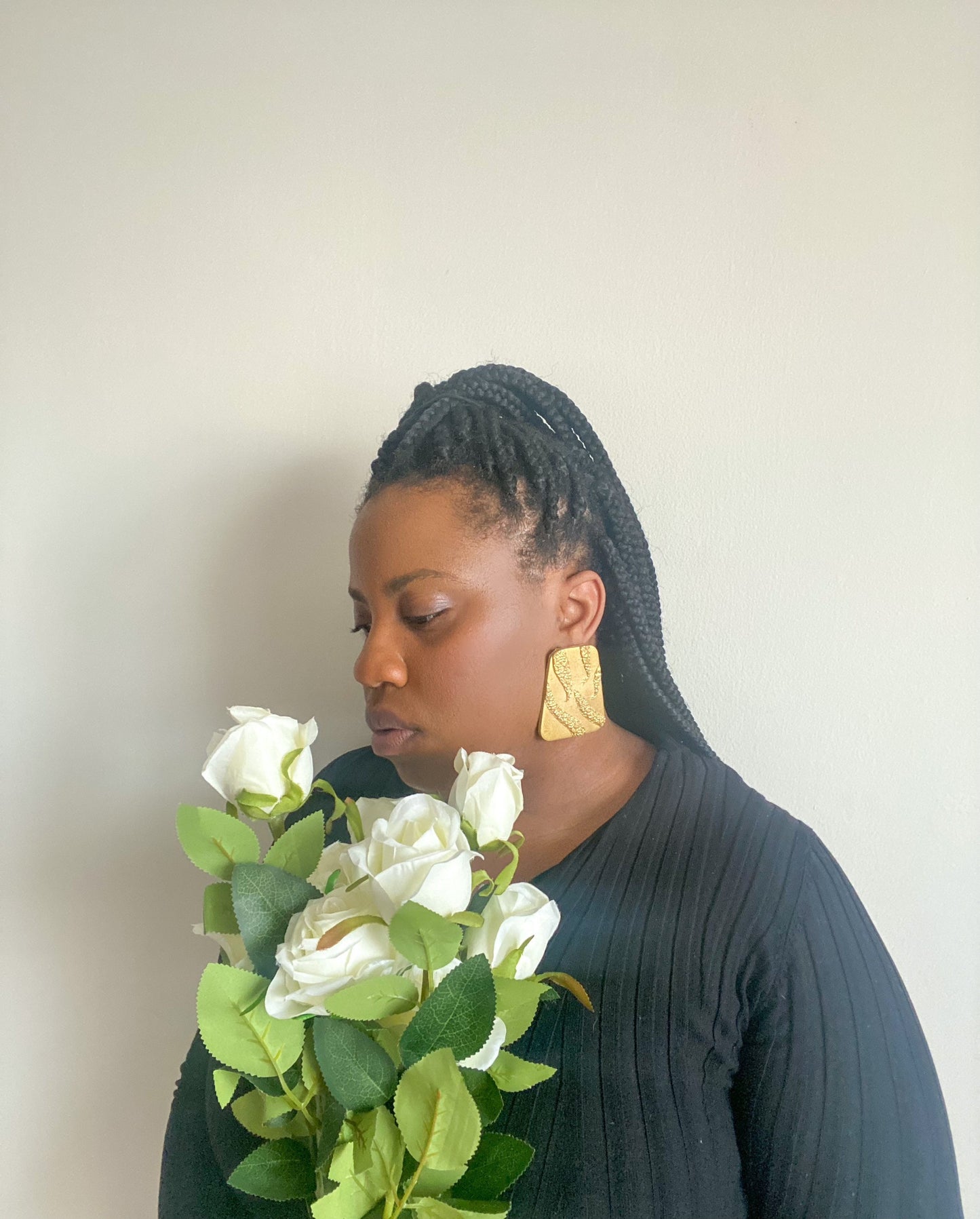 Zebrina Deluxe Polymer Clay Earring| Trendy Earring | Statement Earring| Lightweight