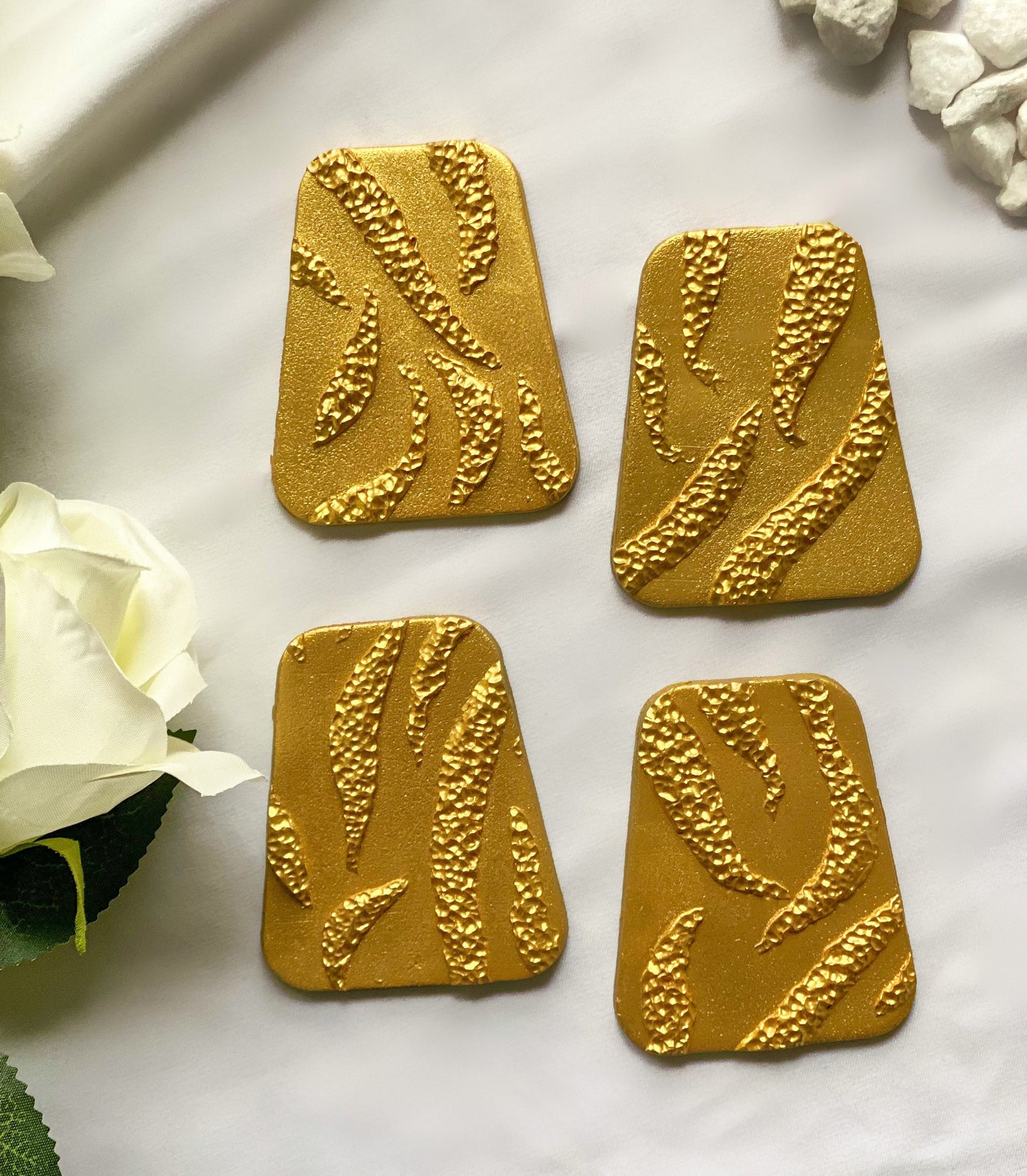 Zebrina Deluxe Polymer Clay Earring| Trendy Earring | Statement Earring| Lightweight