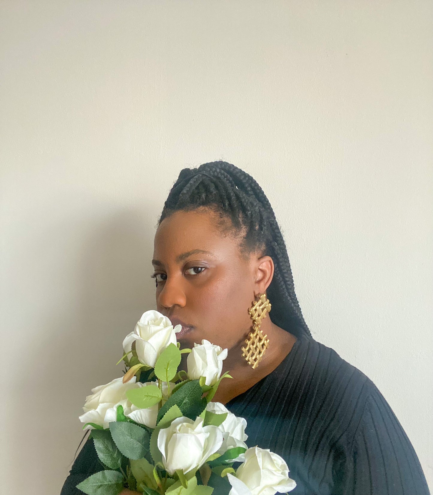 Empress Polymer Clay Earring| Trendy Earring | Statement Earring| Lightweight