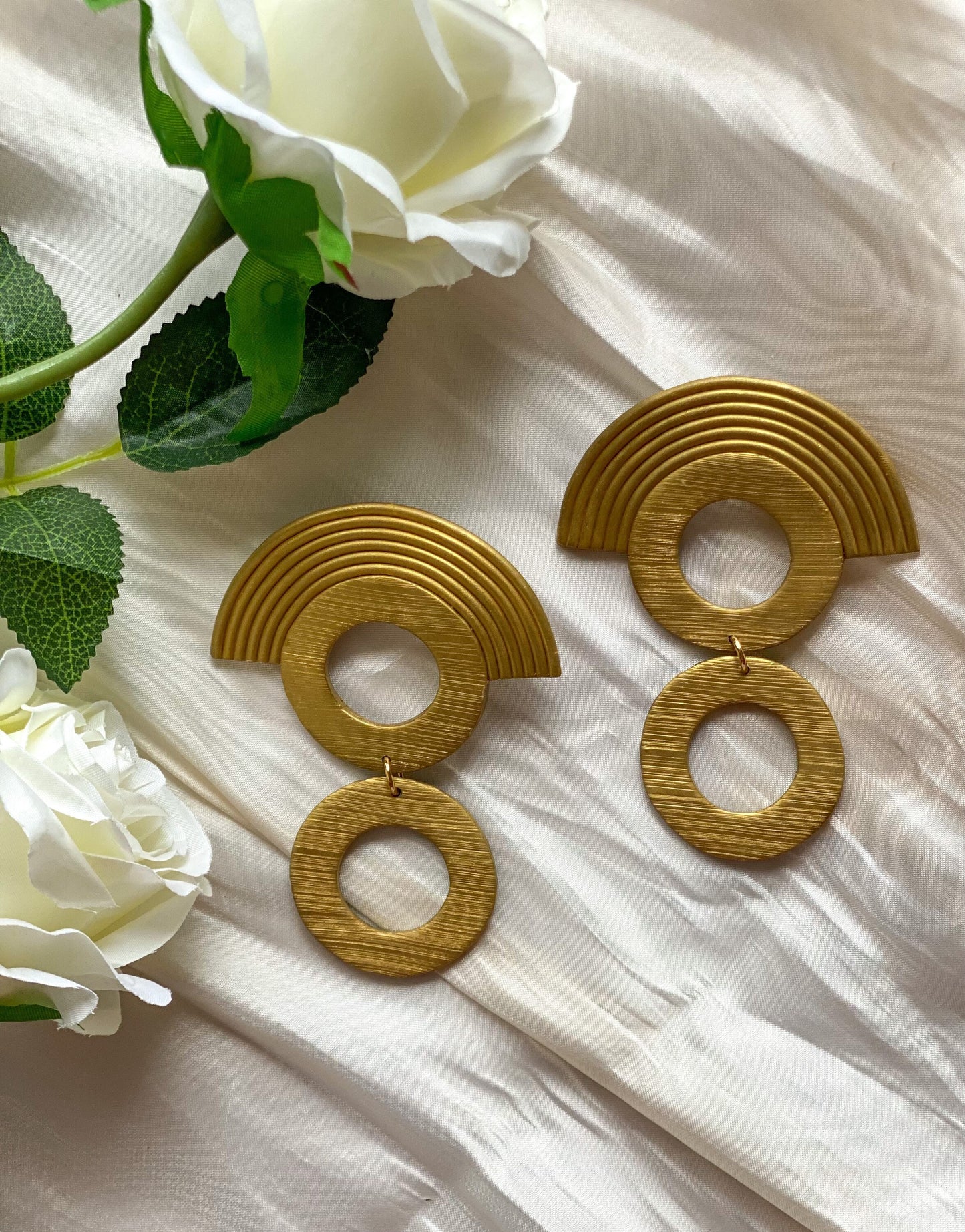 Nefe Polymer Clay Earring| Trendy Earring | Statement Earring| Lightweight