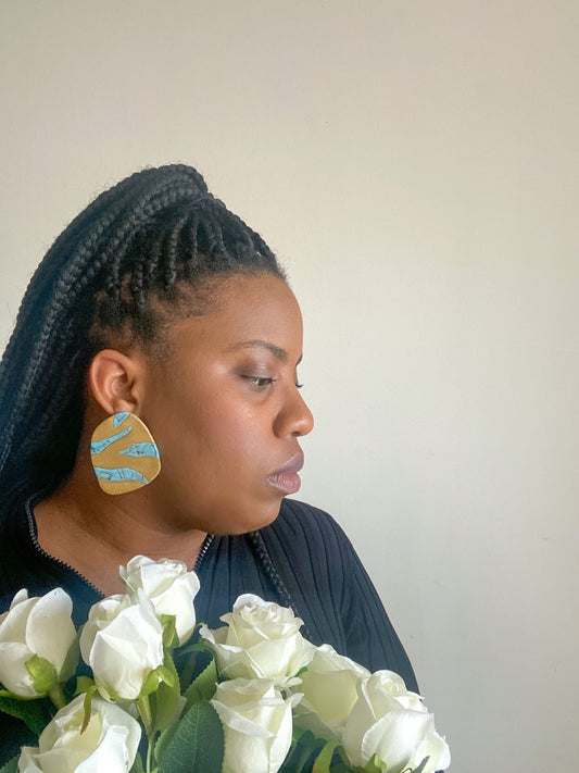 Reyna Polymer Clay Earring| Trendy Earring | Statement Earring| Lightweight