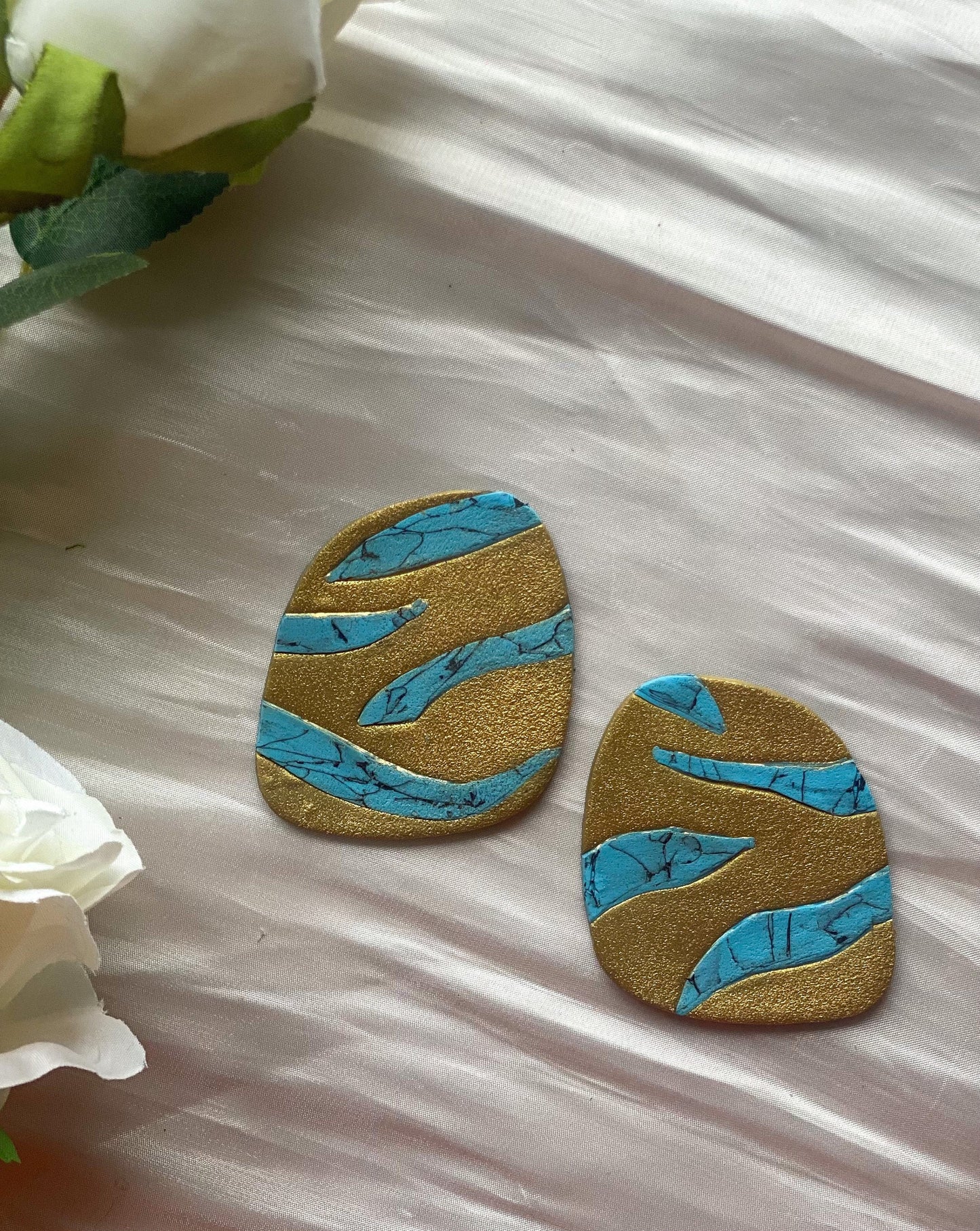 Reyna Polymer Clay Earring| Trendy Earring | Statement Earring| Lightweight