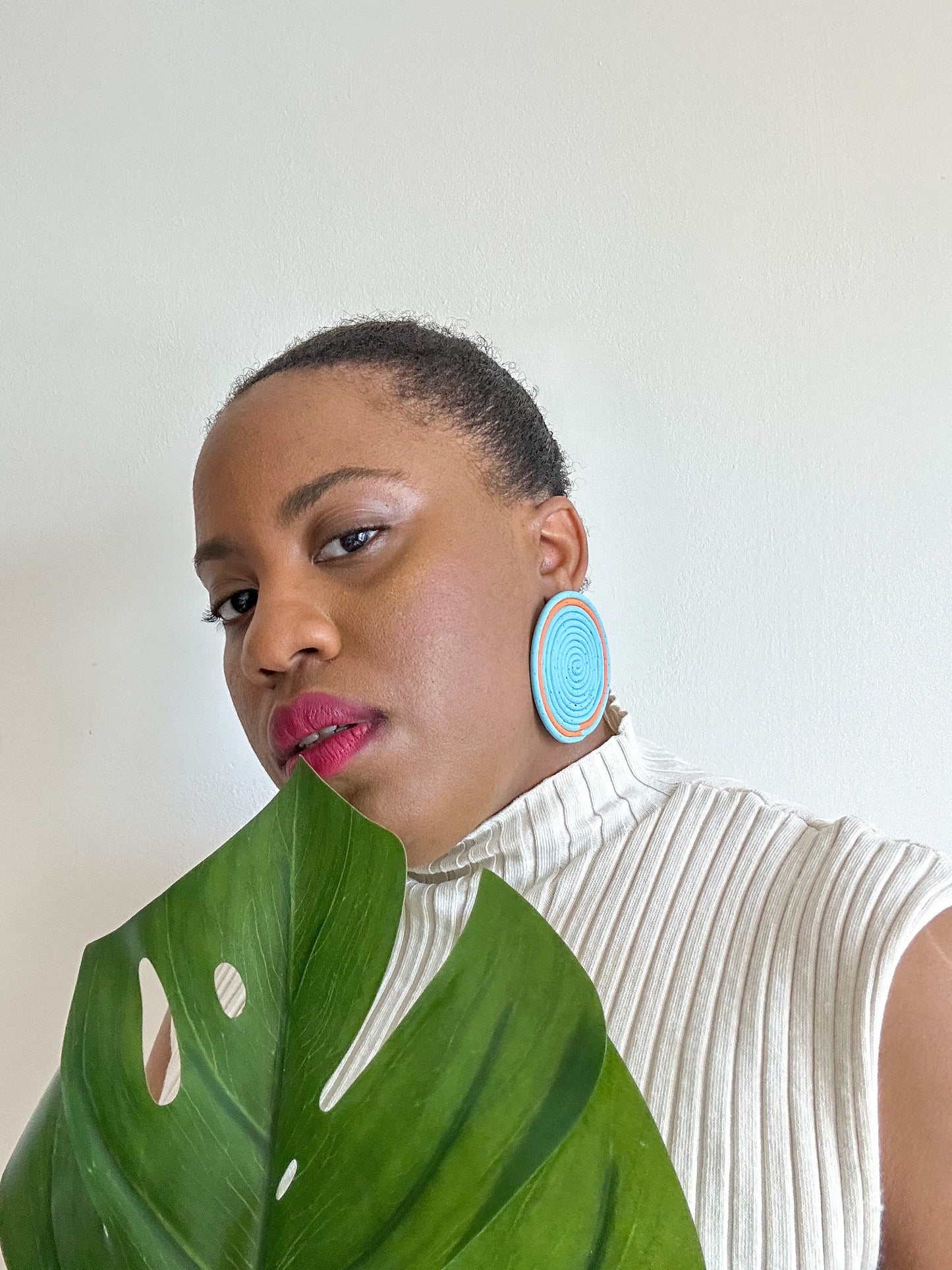 Bolga Polymer Clay Earring| Trendy Earring | Statement Earring| Lightweight