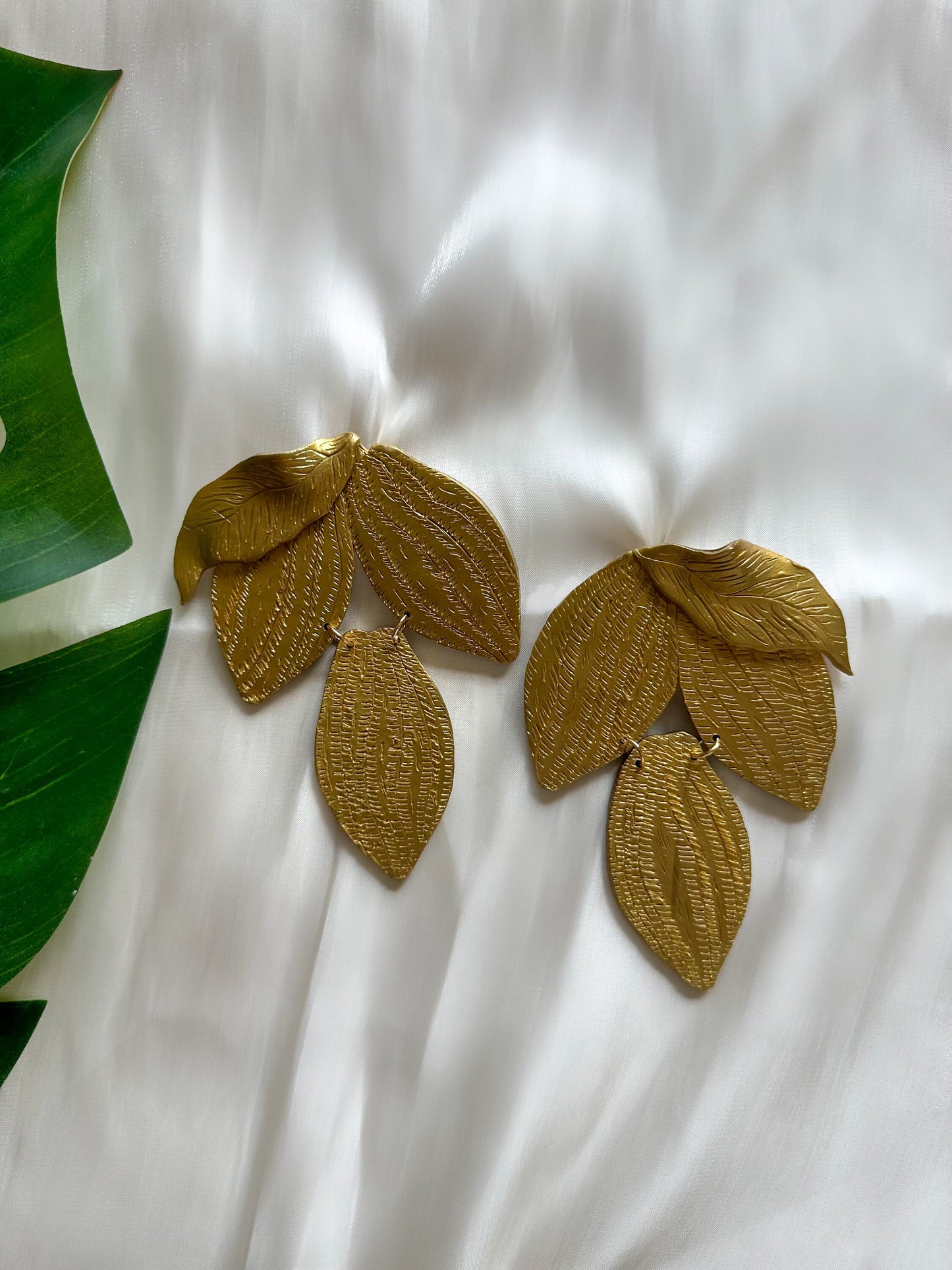 Cocoa Polymer Clay Earring| Trendy Earring | Statement Earring| Lightweight