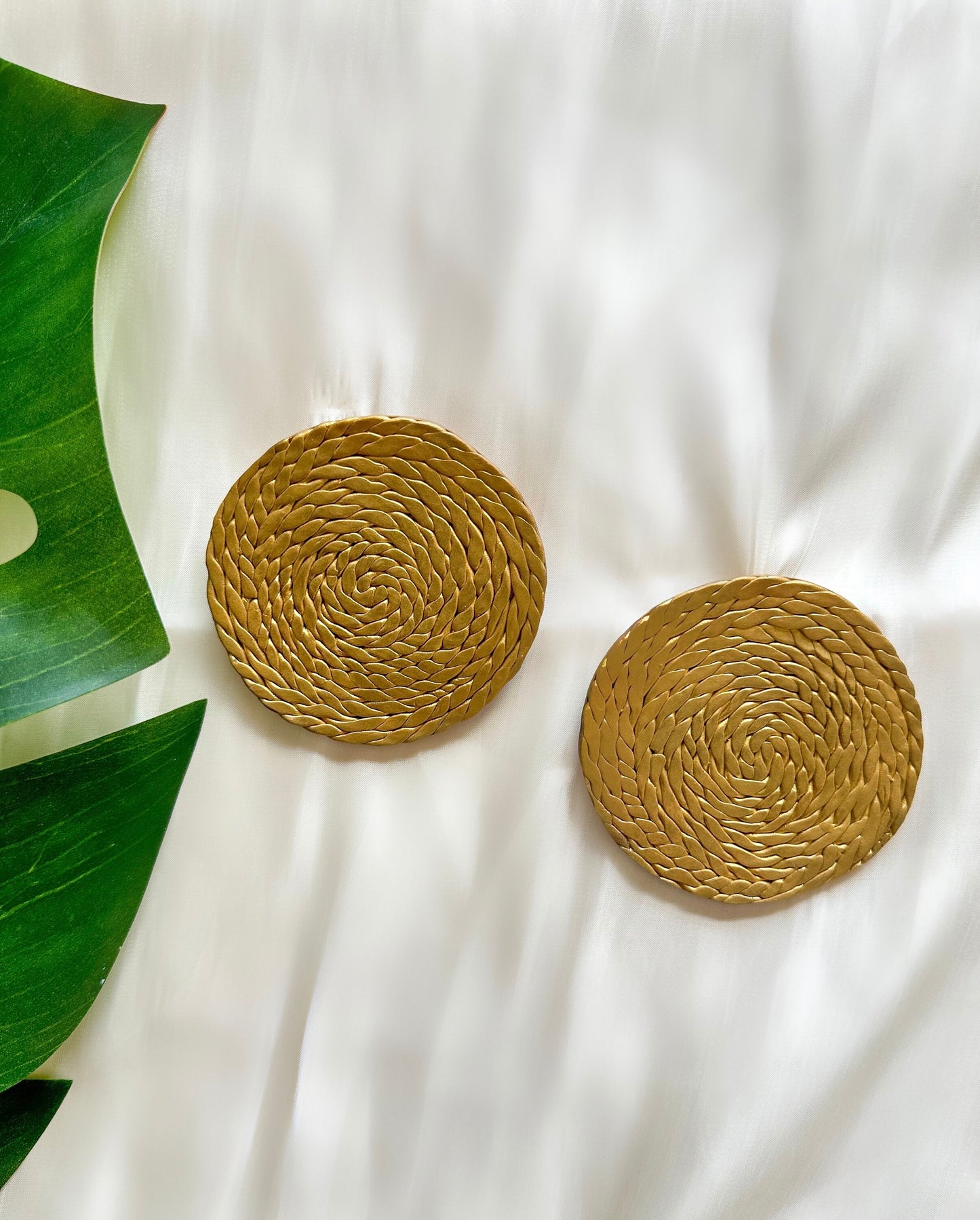 Pre- order Bolga Polymer Clay Earring| Trendy Earring | Statement Earring| Lightweight